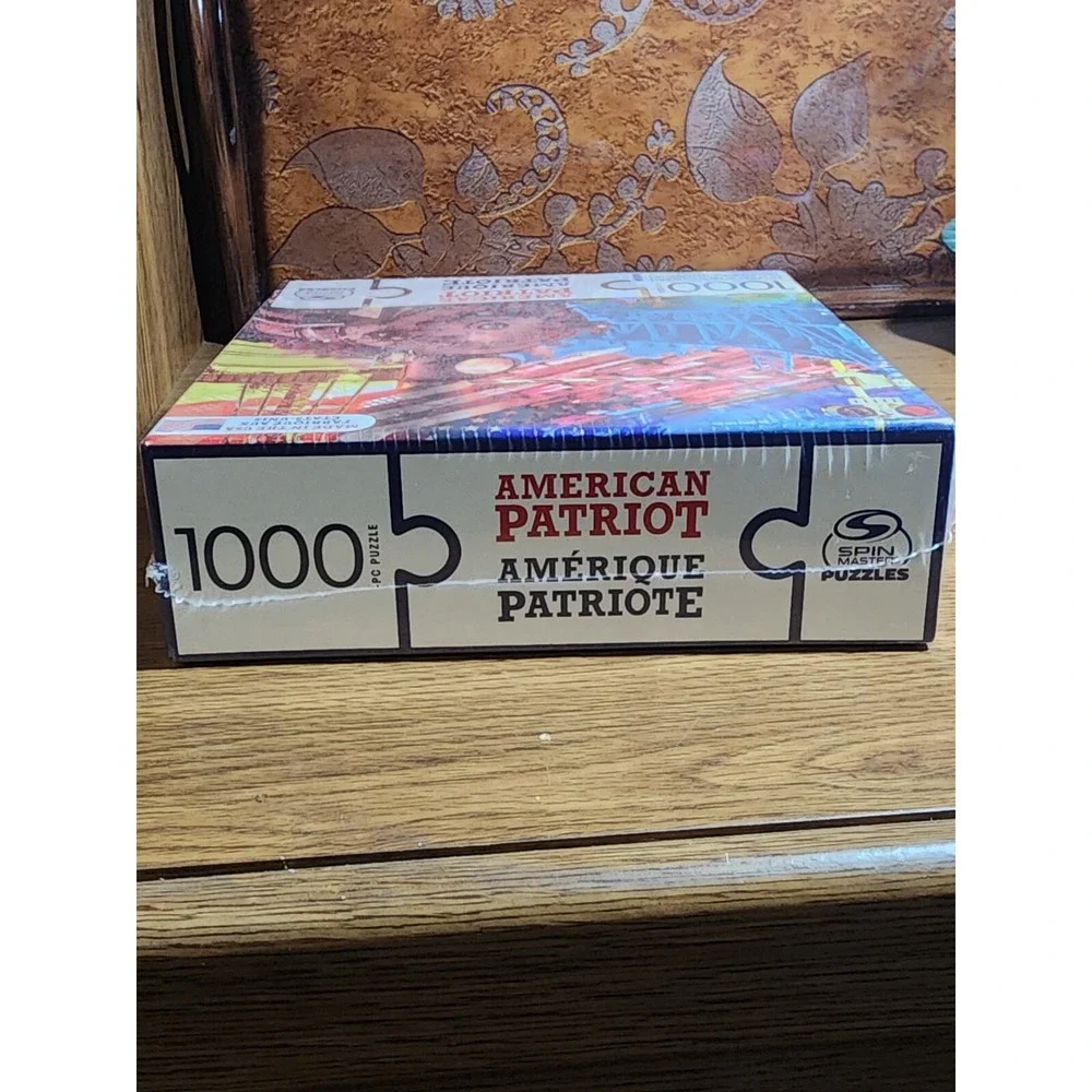 American‎ Patriot 1000-Piece Go West Railroads Puzzle Incl. Poster NEW